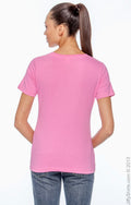Women's Premium Jersey V-Neck T-Shirt - Raspberry