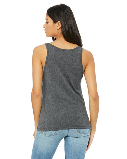 Women's Relaxed Jersey Tank - Heather Deep