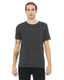 Bella + Canvas 3650 - Unisex Poly-Cotton Short-Sleeve T-Shirt - Charcoal Black Slub
