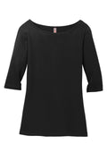 Women's Perfect Weight 3/4-Sleeve Tee - Jet Black