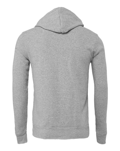 BELLA + CANVAS 3719 Athletic Heather — back