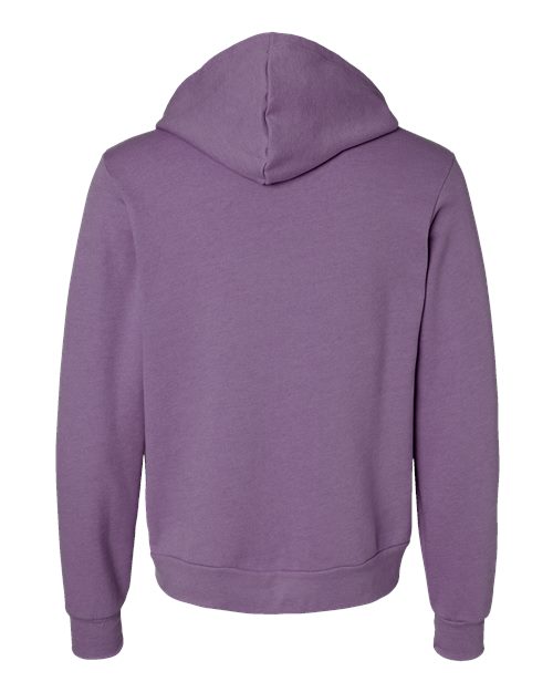 BELLA + CANVAS 3739 Heather Team Purple — back