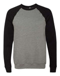 BELLA + CANVAS 3901 Deep Heather/ Black — front