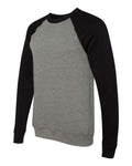 BELLA + CANVAS 3901 Deep Heather/ Black — side