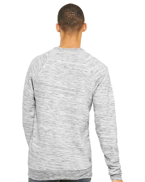 BELLA + CANVAS 3901 Light Grey Marble — on model back