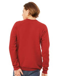 BELLA + CANVAS 3901 Red — on model back