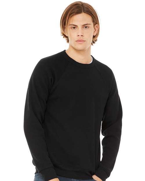 BELLA + CANVAS 3901 Black — on model front