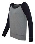 BELLA + CANVAS 7501 Deep Heather/ Black — side