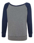 BELLA + CANVAS 7501 Deep Heather/ Navy — back