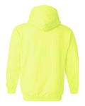 Gildan 18500 Safety Green — back