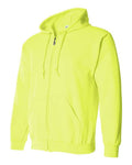 Gildan 18600 Safety Green — side
