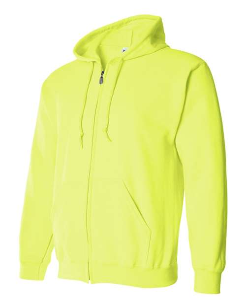 Gildan 18600 Safety Green — side
