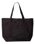 Liberty Bags 7006 Black/ Black — front