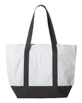 Liberty Bags 7006 White/ Black — front