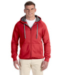 Unisex Nano Full-Zip Hoodie - Vintage Red