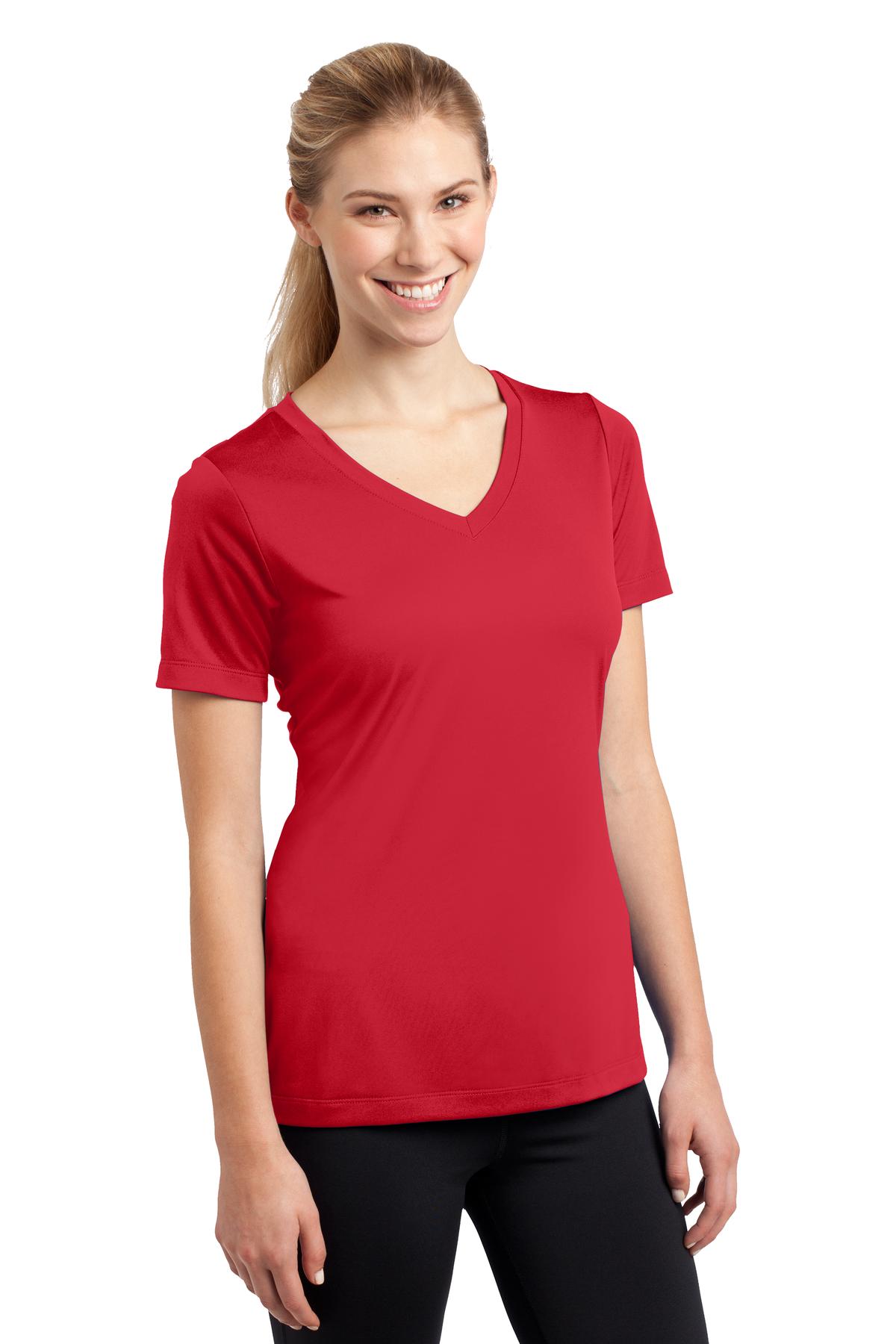 Women's PosiCharge Competitor V-Neck Tee - True Red