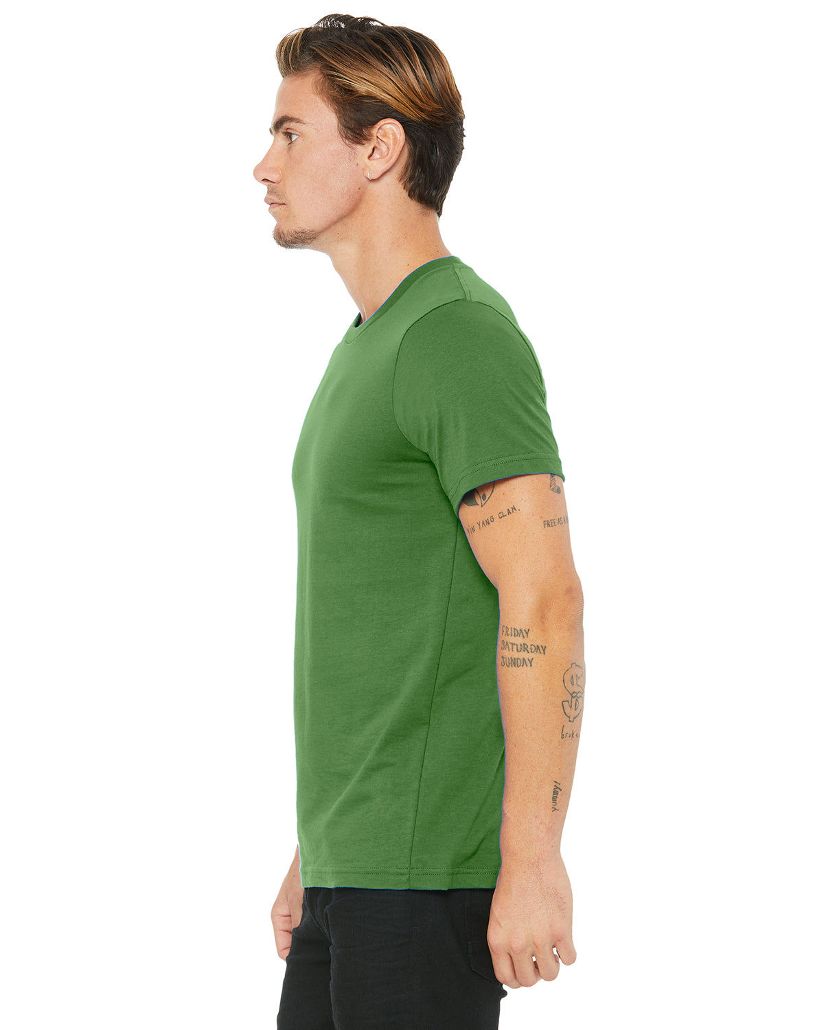 Unisex Made In The USA Jersey T-Shirt - Leaf
