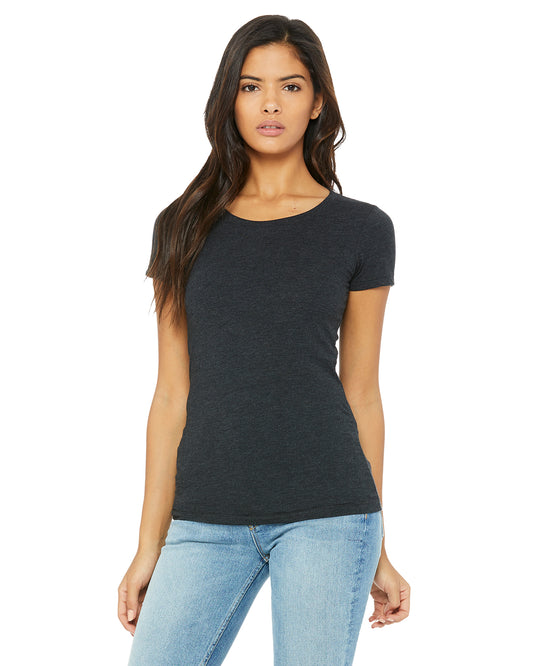 Women's Triblend Short-Sleeve T-Shirt - Charcoal Black Triblend