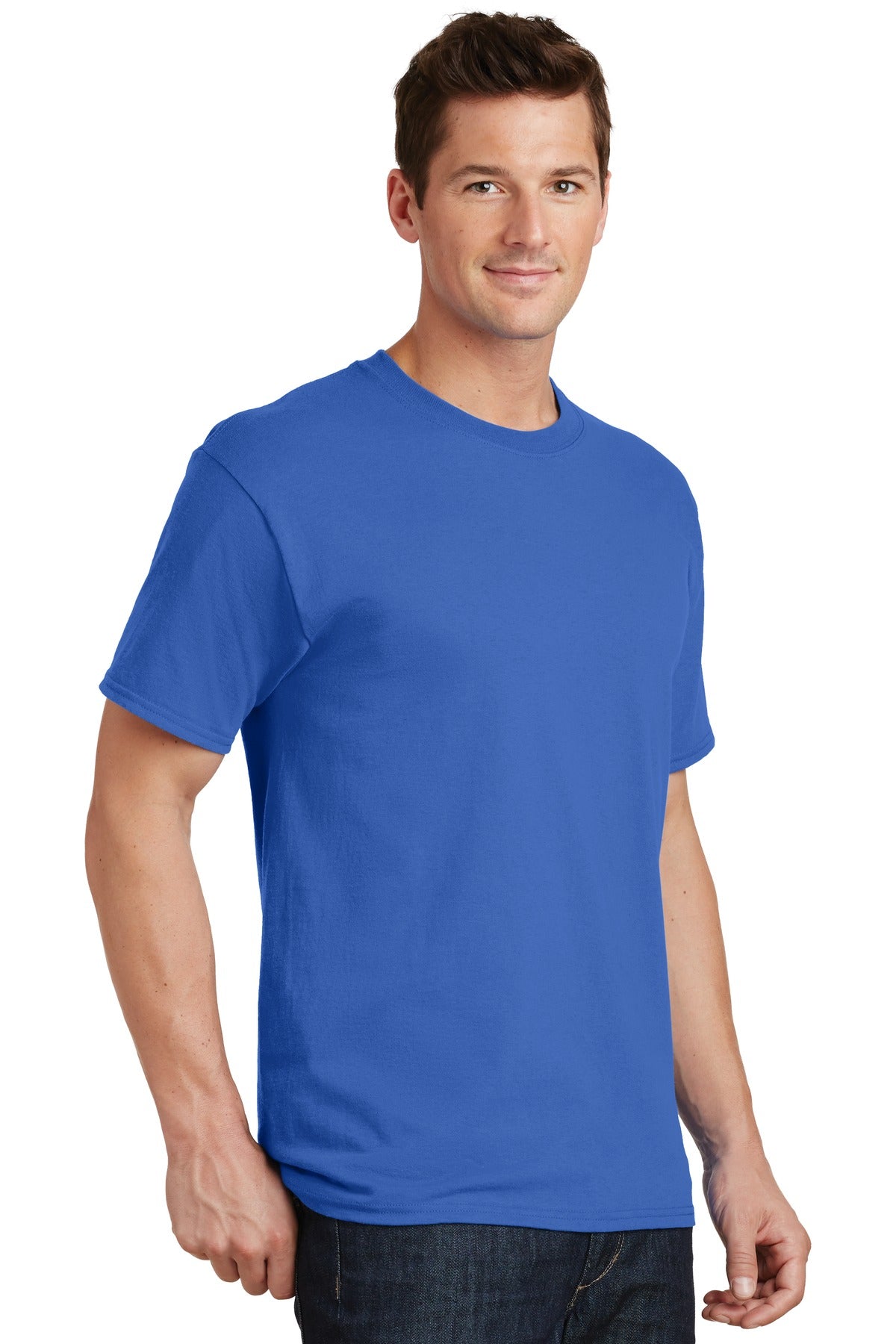 Unisex Core Cotton Tee - Royal