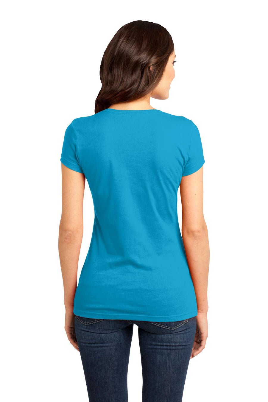 Women's Fitted Very Important Tee - Light Turquoise