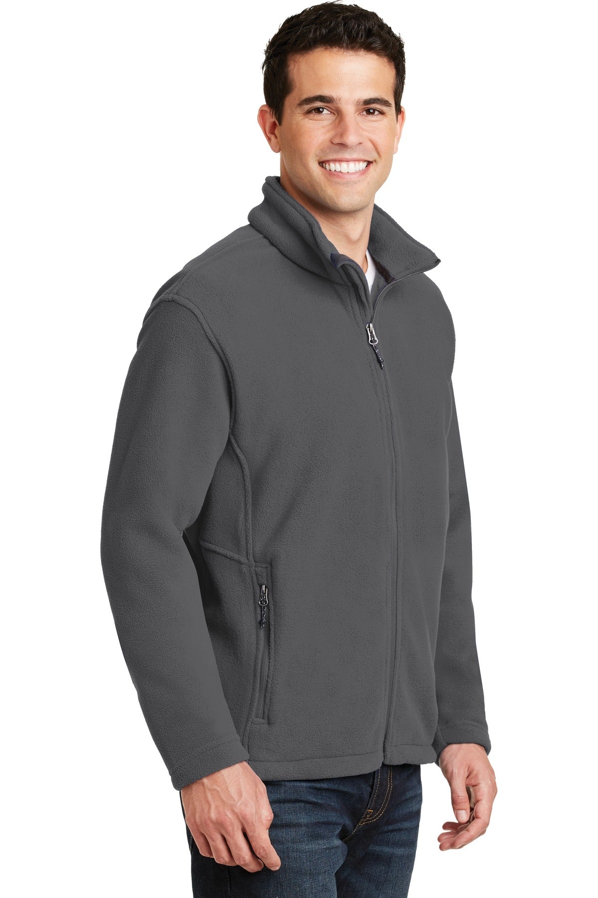 Unisex Value Fleece Jacket - Iron Gray