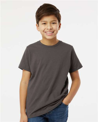 LAT 6101 Charcoal — on model front