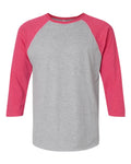 LAT 6930 Vintage Heather/ Vintage Hot Pink — front