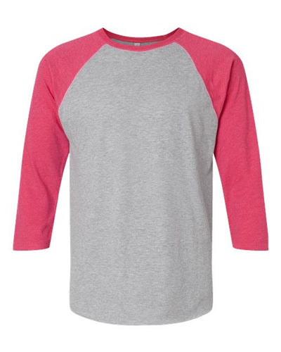 LAT 6930 Vintage Heather/ Vintage Hot Pink — front
