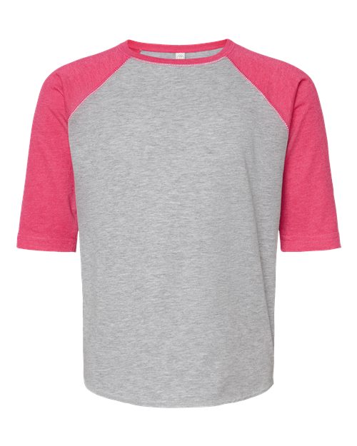 LAT 6130 Vintage Heather/ Vintage Hot Pink — front