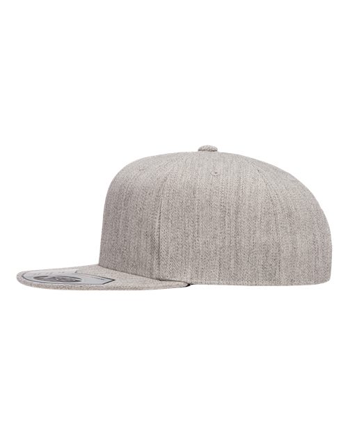 Flexfit 110F Heather Grey — direct side