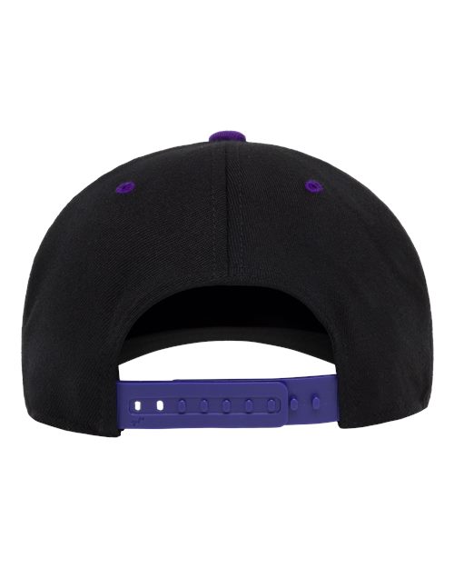 Flexfit 110F Black/ Purple — back