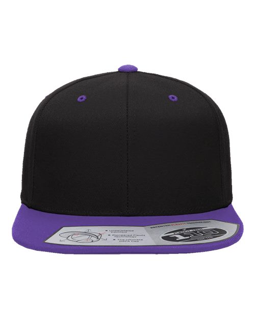 Flexfit 110F Black/ Purple — front