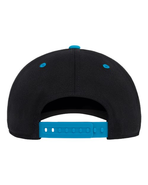 Flexfit 110F Black/ Teal — back