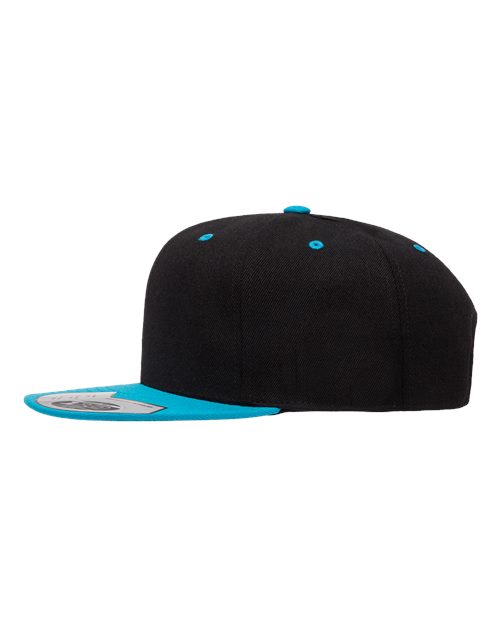 Flexfit 110F Black/ Teal — direct side