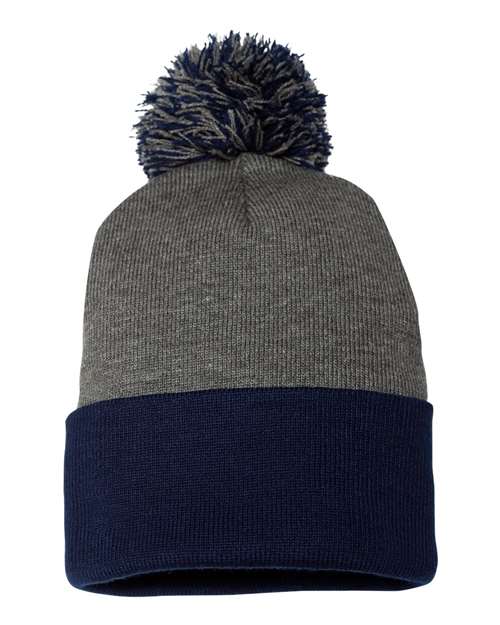 Sportsman SP15 Dark Heather Grey/ Navy — back