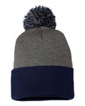 Sportsman SP15 Dark Heather Grey/ Navy — front