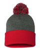 Dark Heather Gray / Red