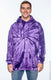 Tie-Dye CD877 - Unisex Tie-Dyed Pullover Hoodie - Spider Purple