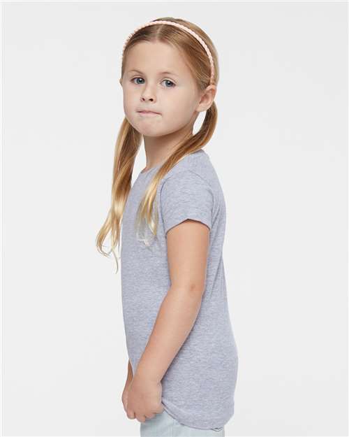 Rabbit Skins 3316 Heather — on model side