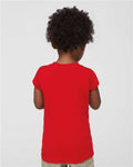 Rabbit Skins 3316 Red — on model back