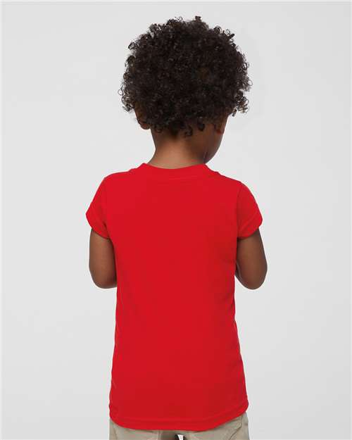 Rabbit Skins 3316 Red — on model back