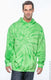 Tie-Dye CD877 - Unisex Tie-Dyed Pullover Hoodie - Spider Lime
