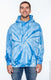 Tie-Dye CD877 - Unisex Tie-Dyed Pullover Hoodie - Spider Baby Blue