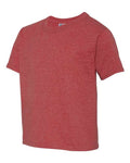JERZEES 29BR Vintage Heather Red — side