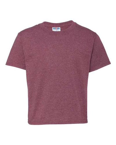 JERZEES 29BR Vintage Heather Maroon — front