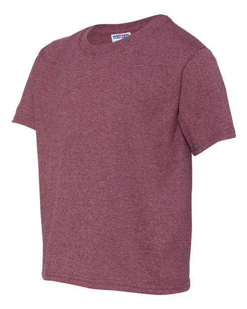 JERZEES 29BR Vintage Heather Maroon — side
