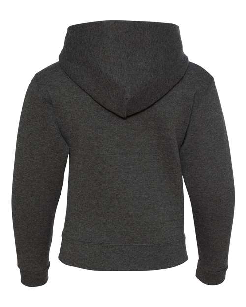 JERZEES 996YR Black Heather — back