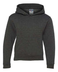 JERZEES 996YR Black Heather — front