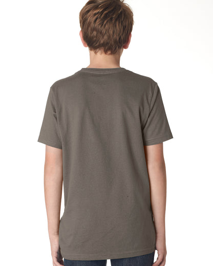 Youth Cotton Crew - Warm Gray