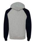 JERZEES 96CR Oxford/ Black — back